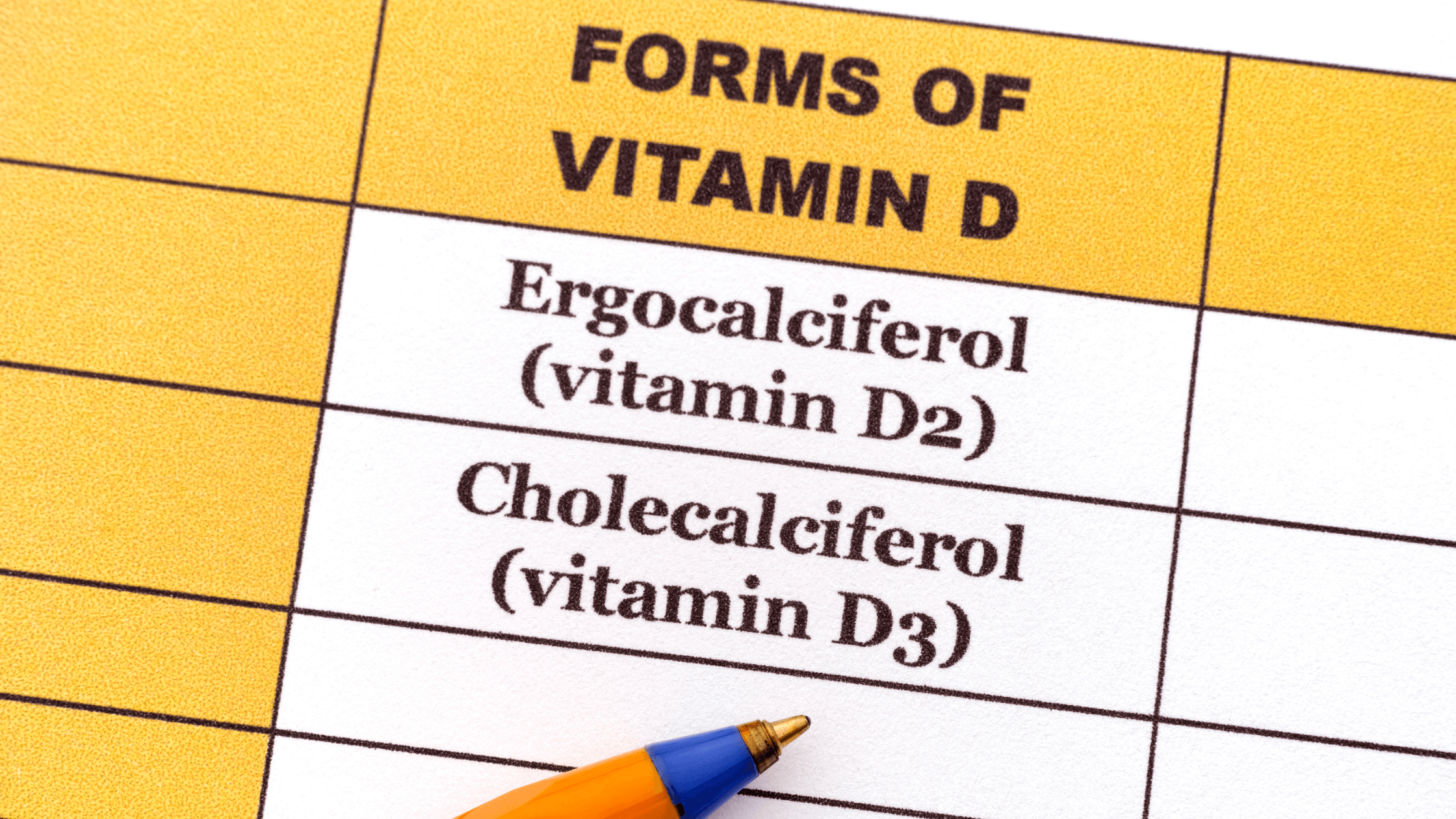 How To Choose Between Vitamin D2 Or D3: The Differences Explained