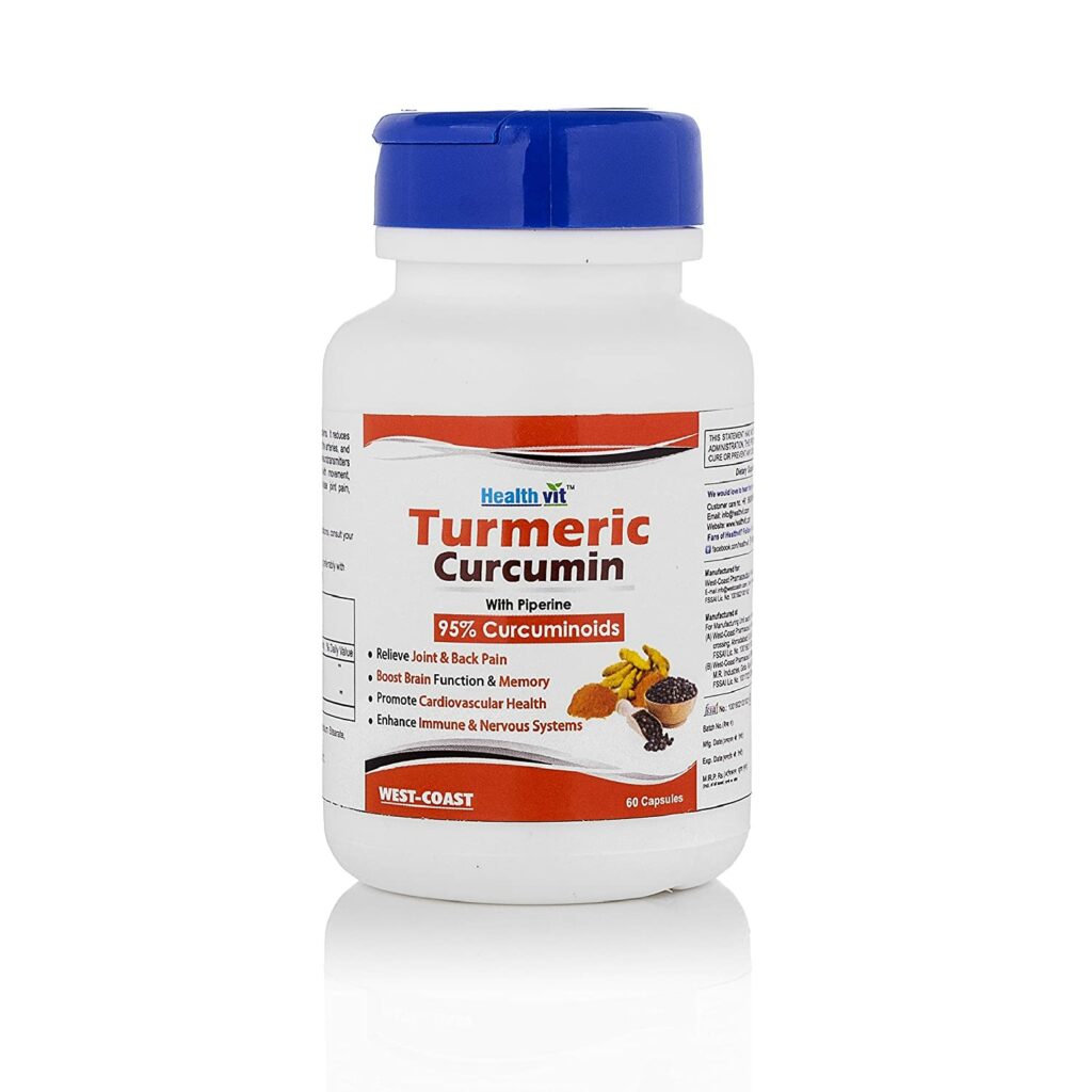 Healthvit turmeric curcumin