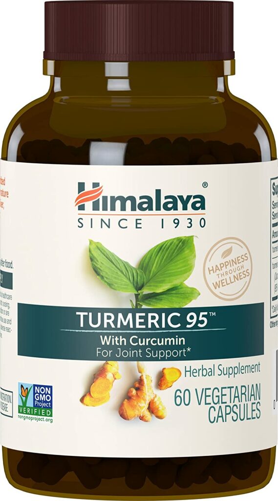 Himalaya turmeric curcumin bottle