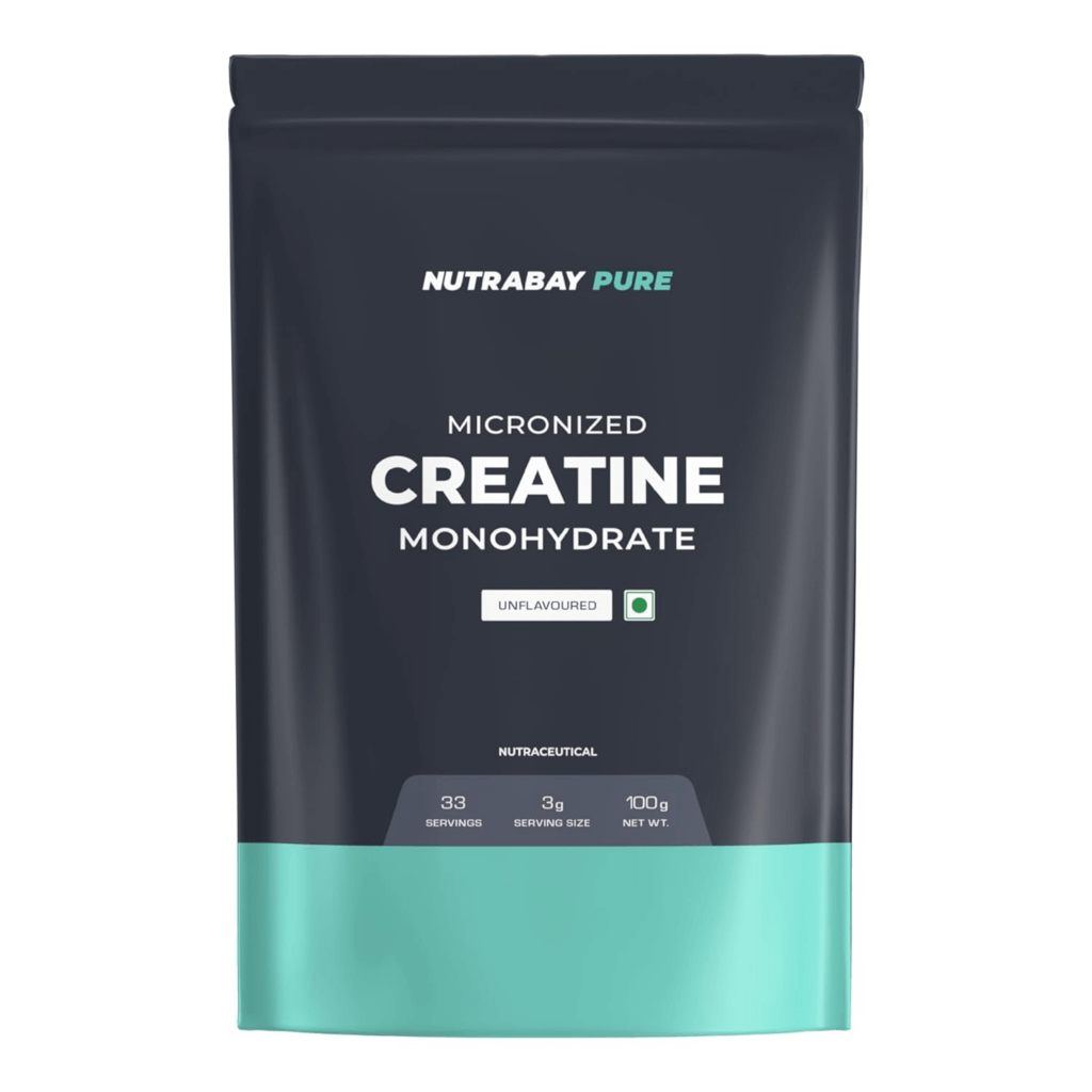 Micronized creatine monohydrate supplements by NutraBay