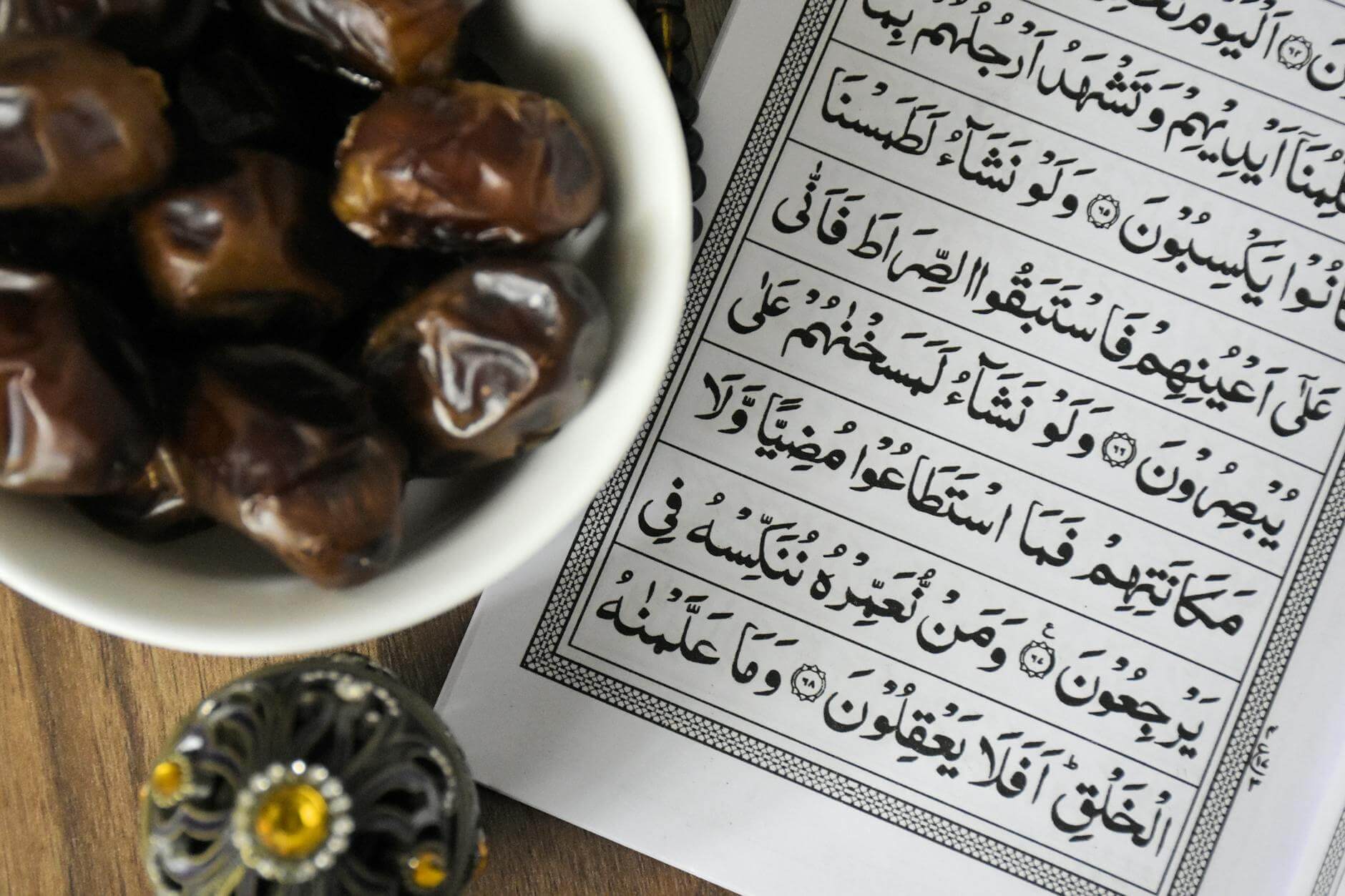 dates in a bowl