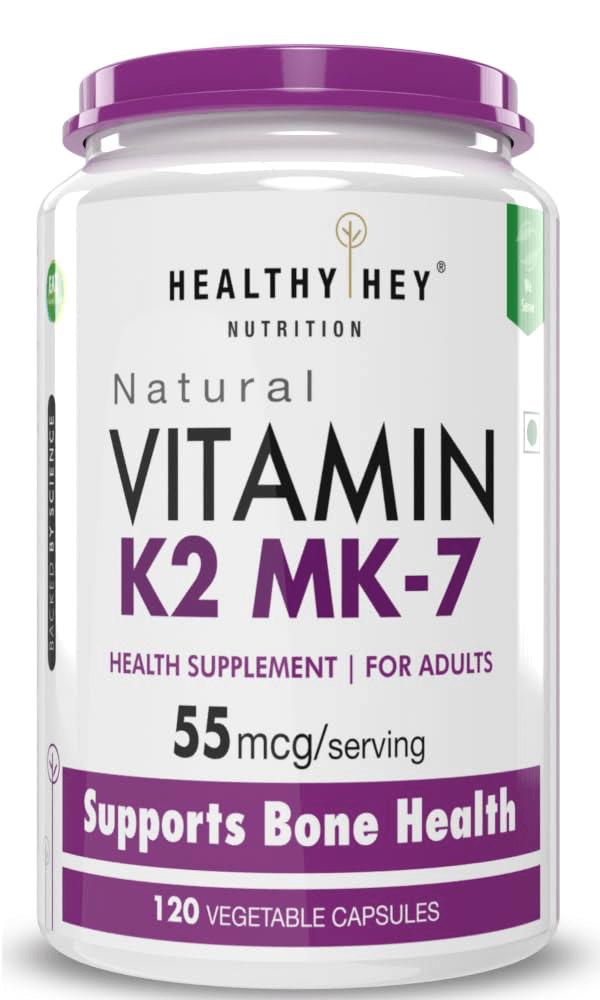 Healthy Hey Vitamin K2 MK-7 55 mcg