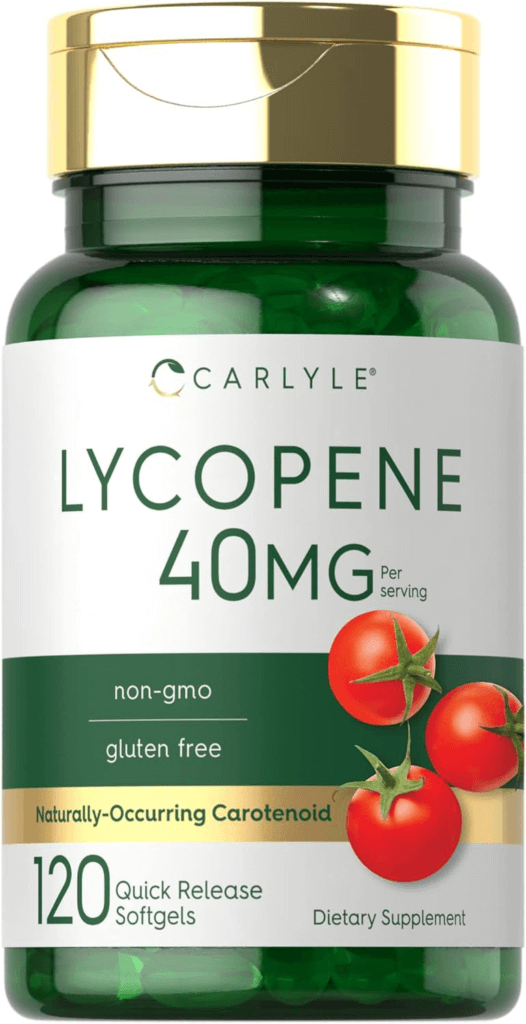 Carlyle Lycopene 40mg | 120 Softgels | Naturally-Occurring Carotenoid